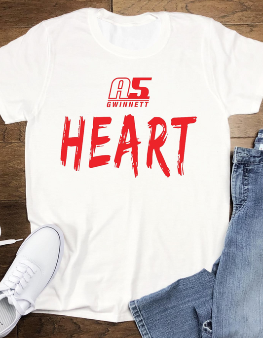 A5 Gwinnett Mantra T "Heart"