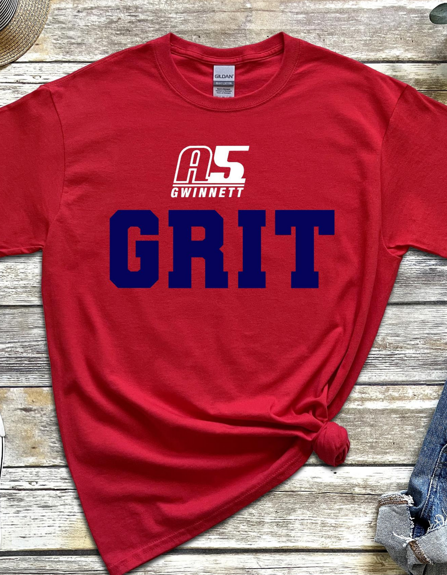 A5 Gwinnett Mantra T "Grit"