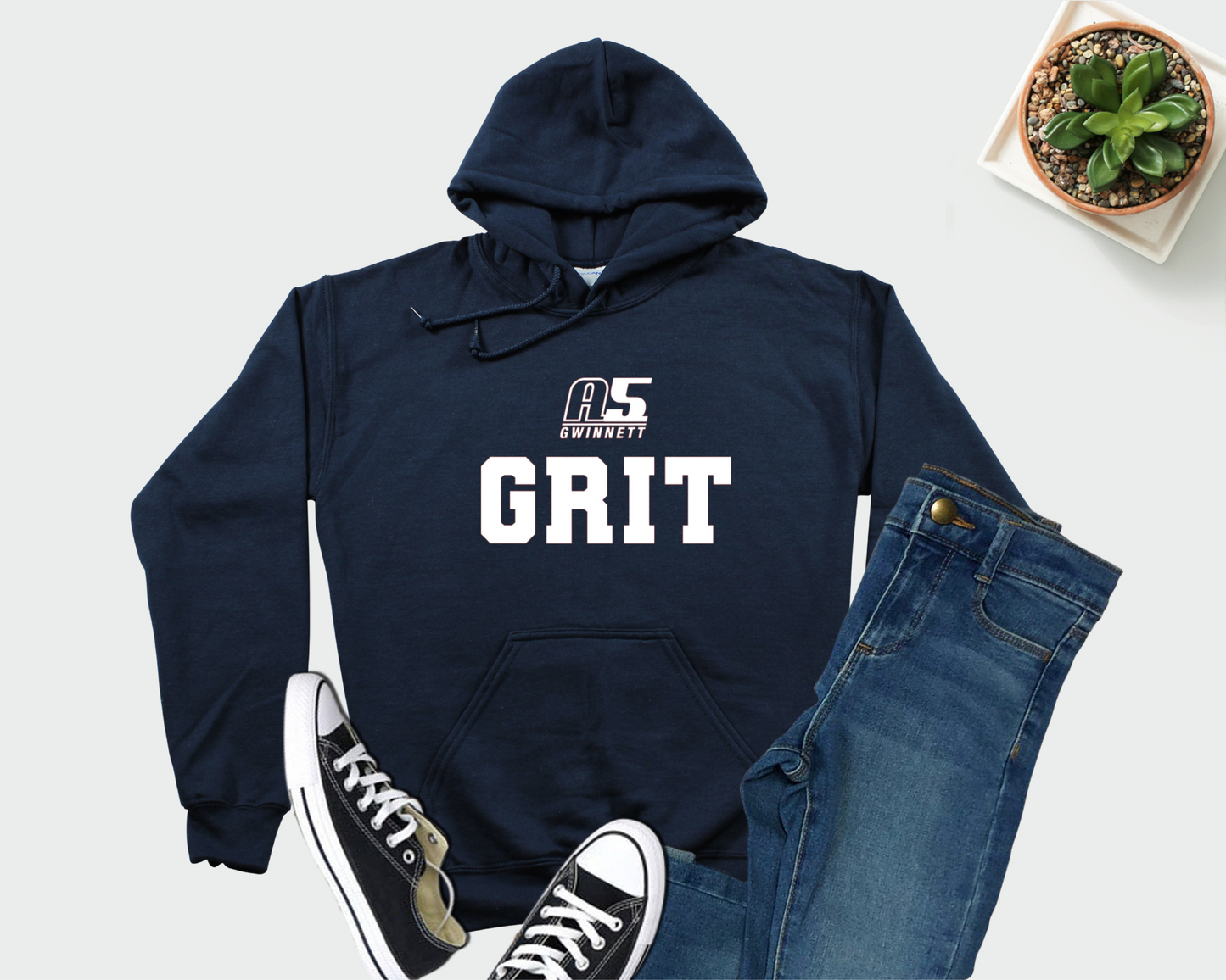 A5 Gwinnett Mantra "Grit" Hoodie