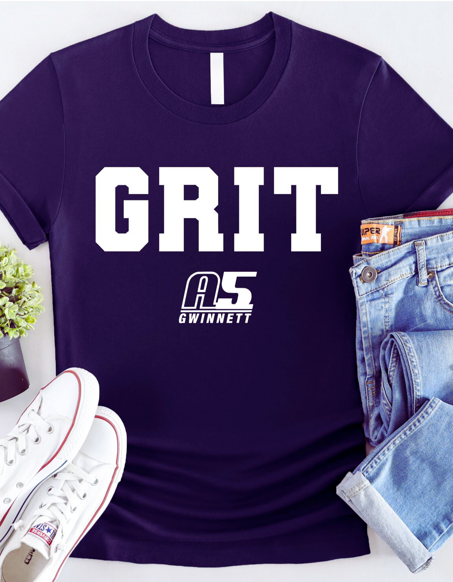 A5 Gwinnett Mantra T "Grit"