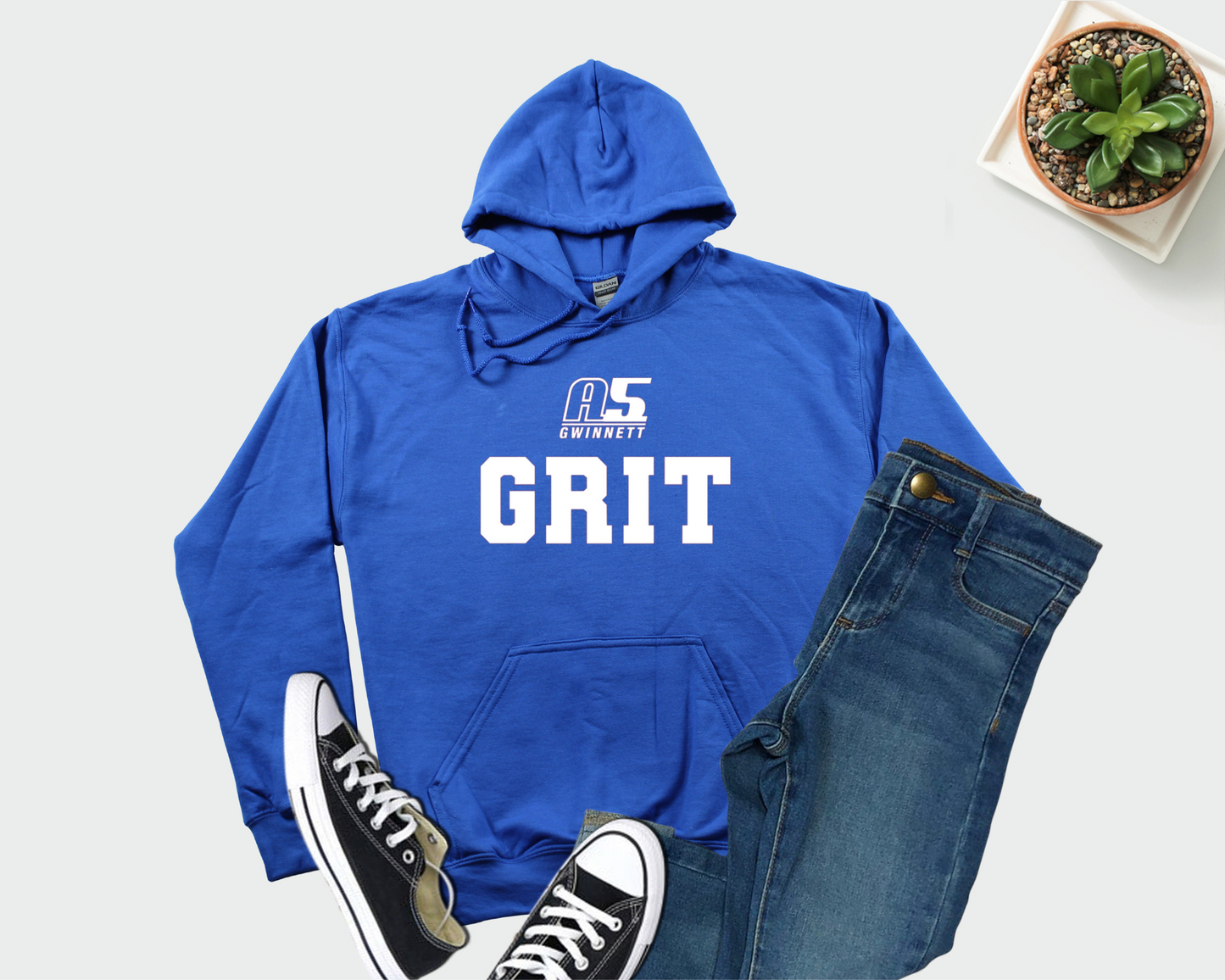 A5 Gwinnett Mantra "Grit" Hoodie