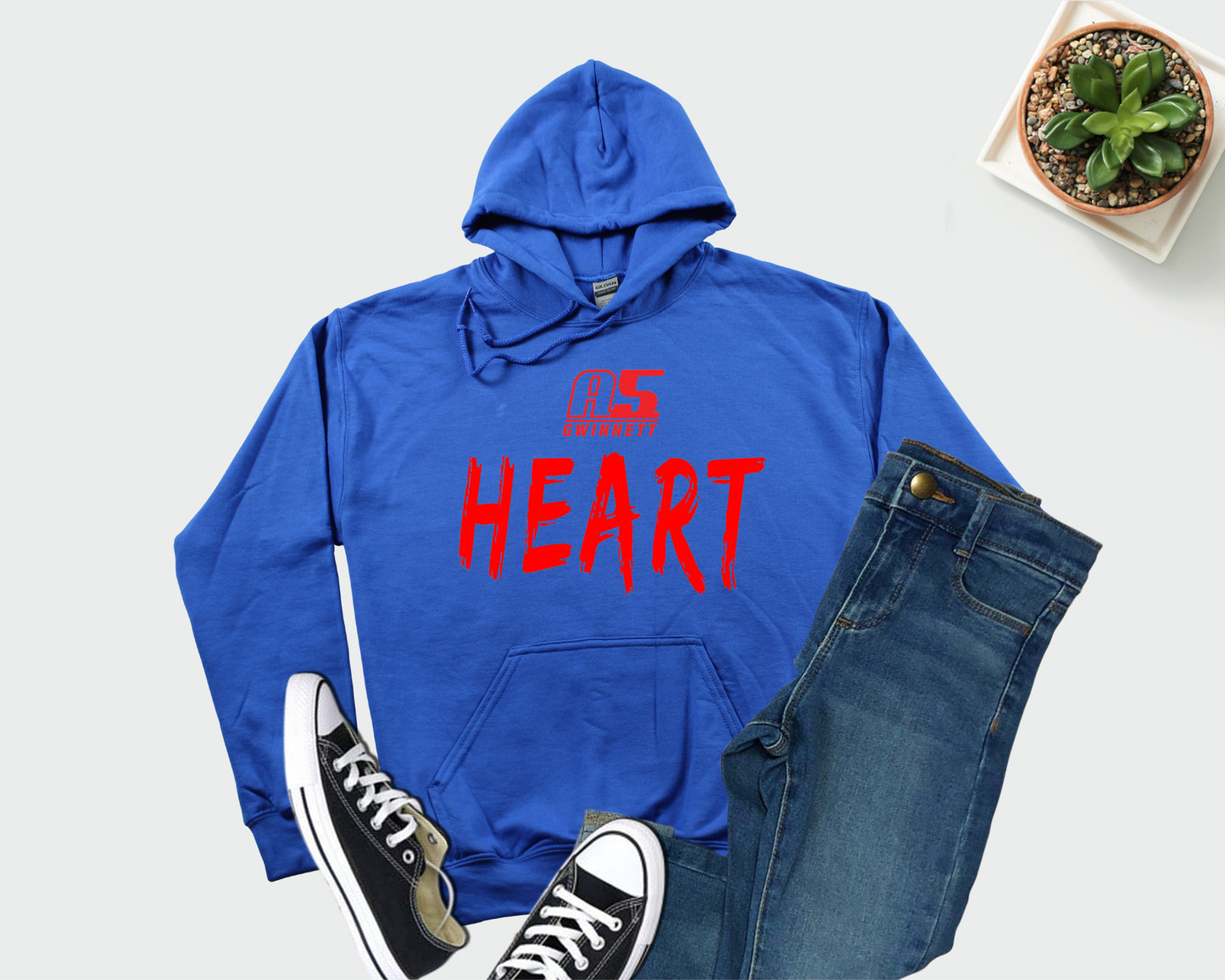 A5 Gwinnett Mantra "Heart" Hoodie