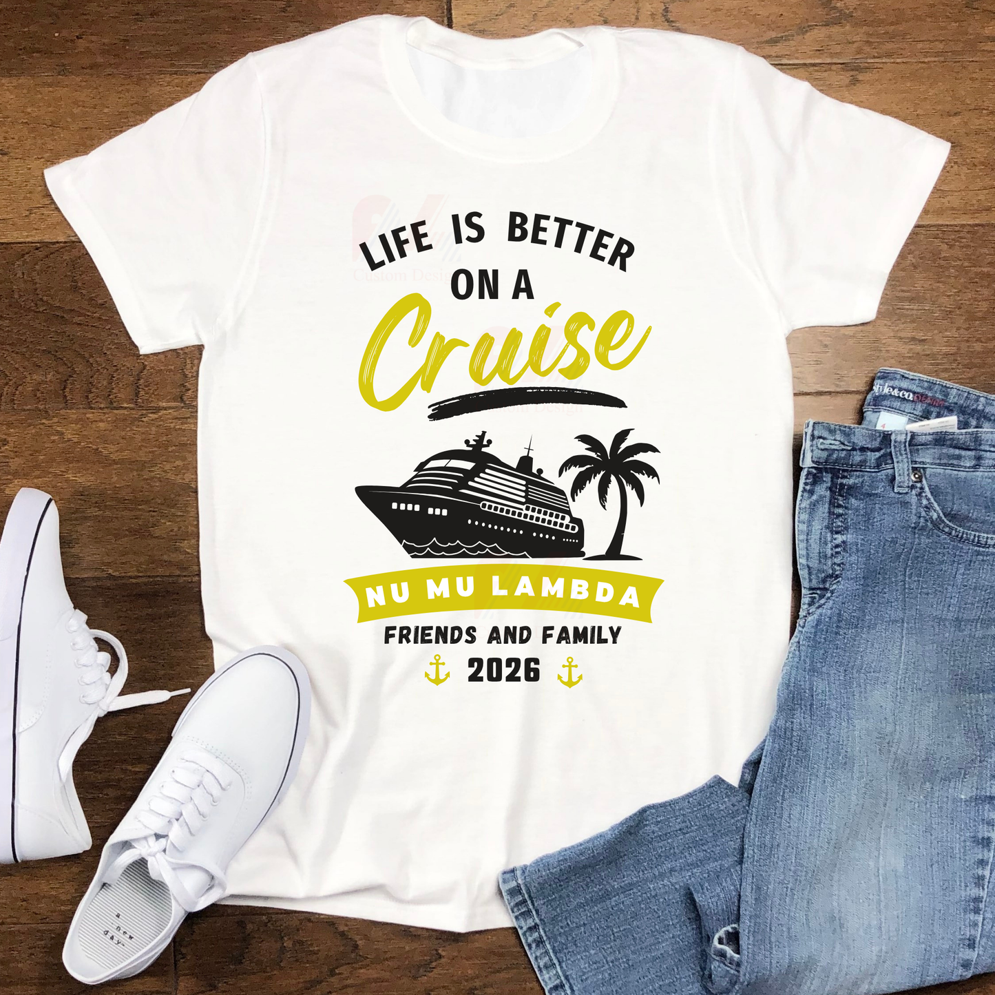 Nu Mu Lambda Friends and Family Cruise T-Shirt